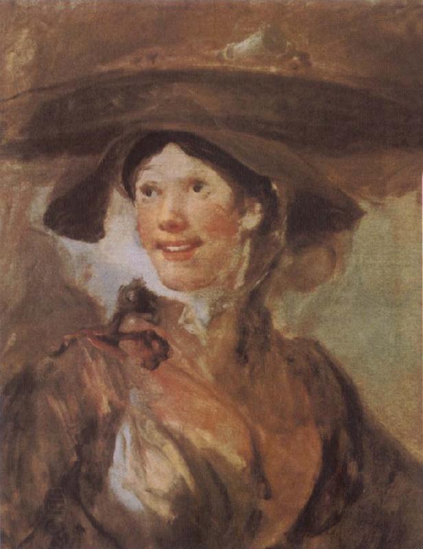 HOGARTH, William The Shrimp Girl China oil painting art